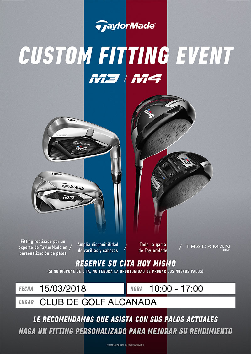 NUEVO FITTING DE TAYLORMADE EN ALCANADA