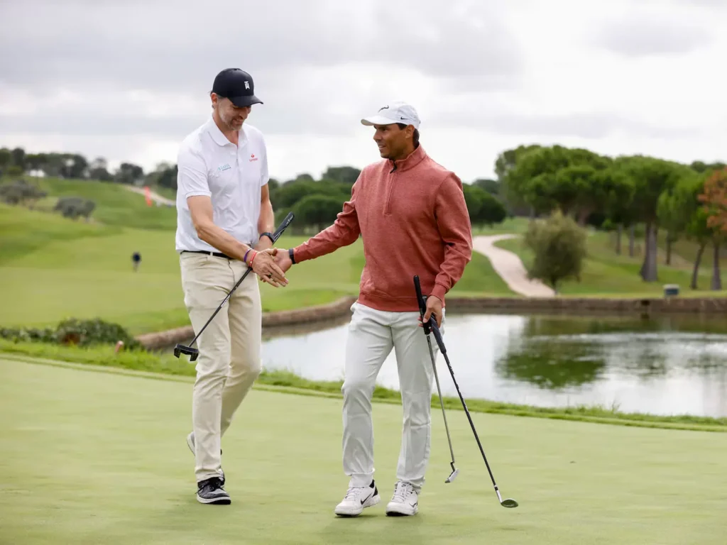Rafa Nadal and Pau Gasol.