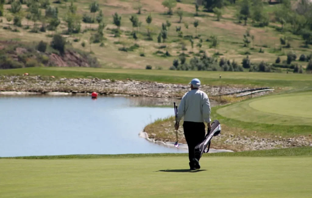 paseo por campo de golg