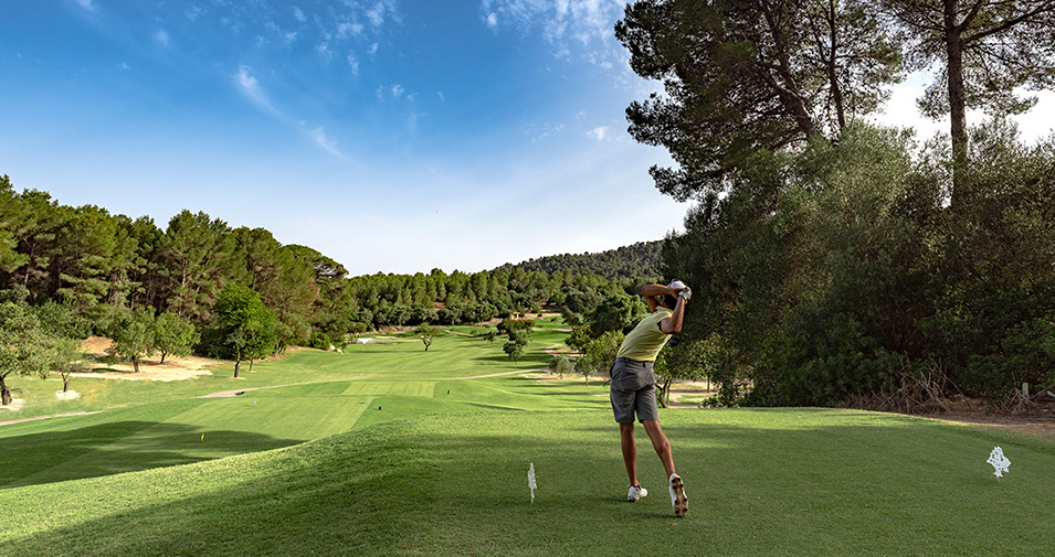How are golf courses in Mallorca integrated into nature reserves or protected areas 3 golf courses in Mallorca