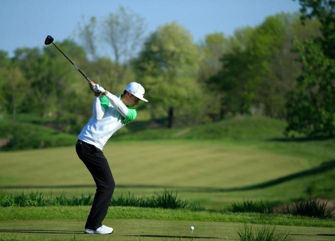 slope en un campo de golf