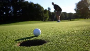 slope en un campo de golf