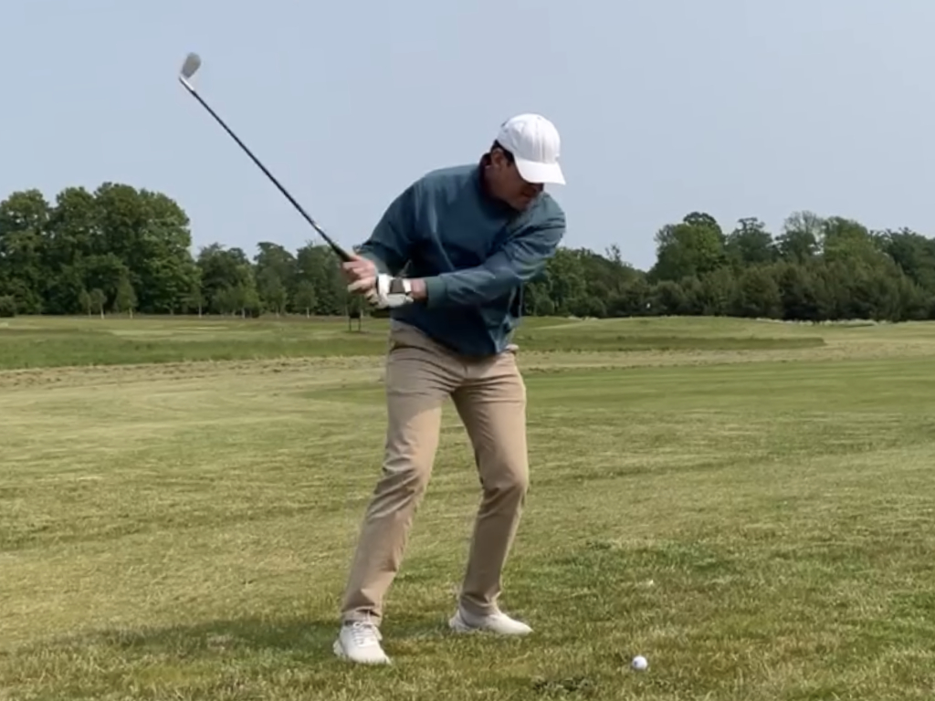 velocidad de swing en golf