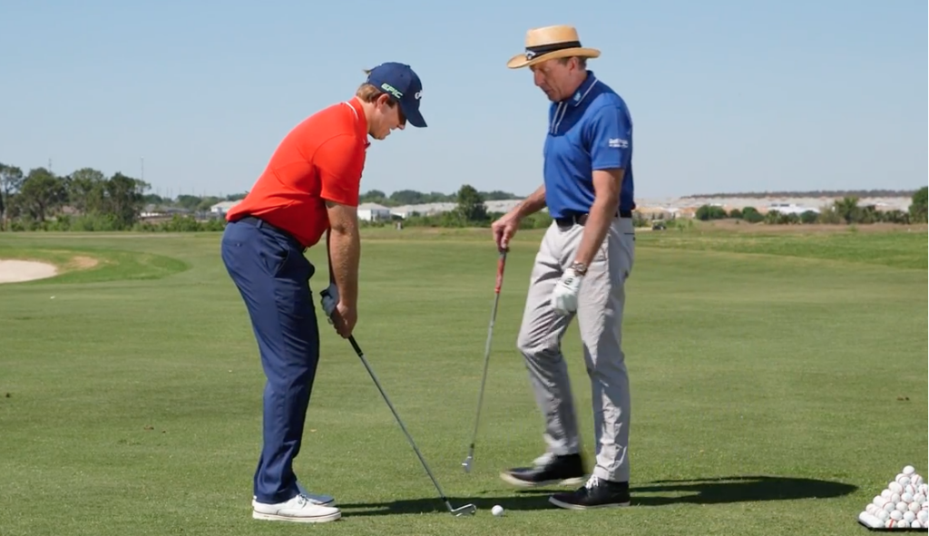 afrontar golpes en golf