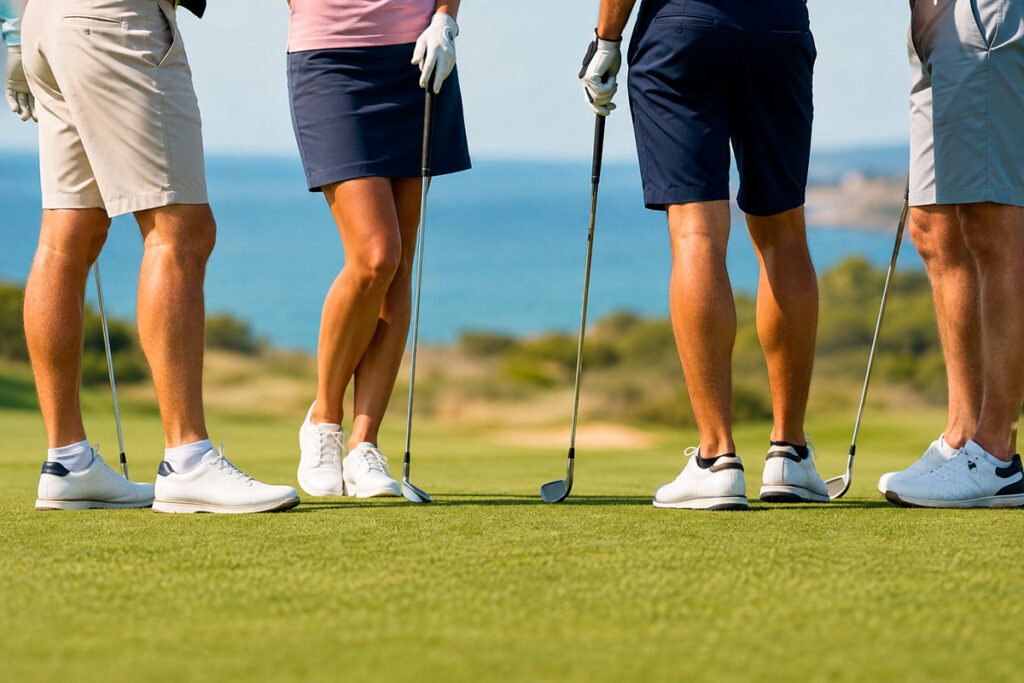 Golf players